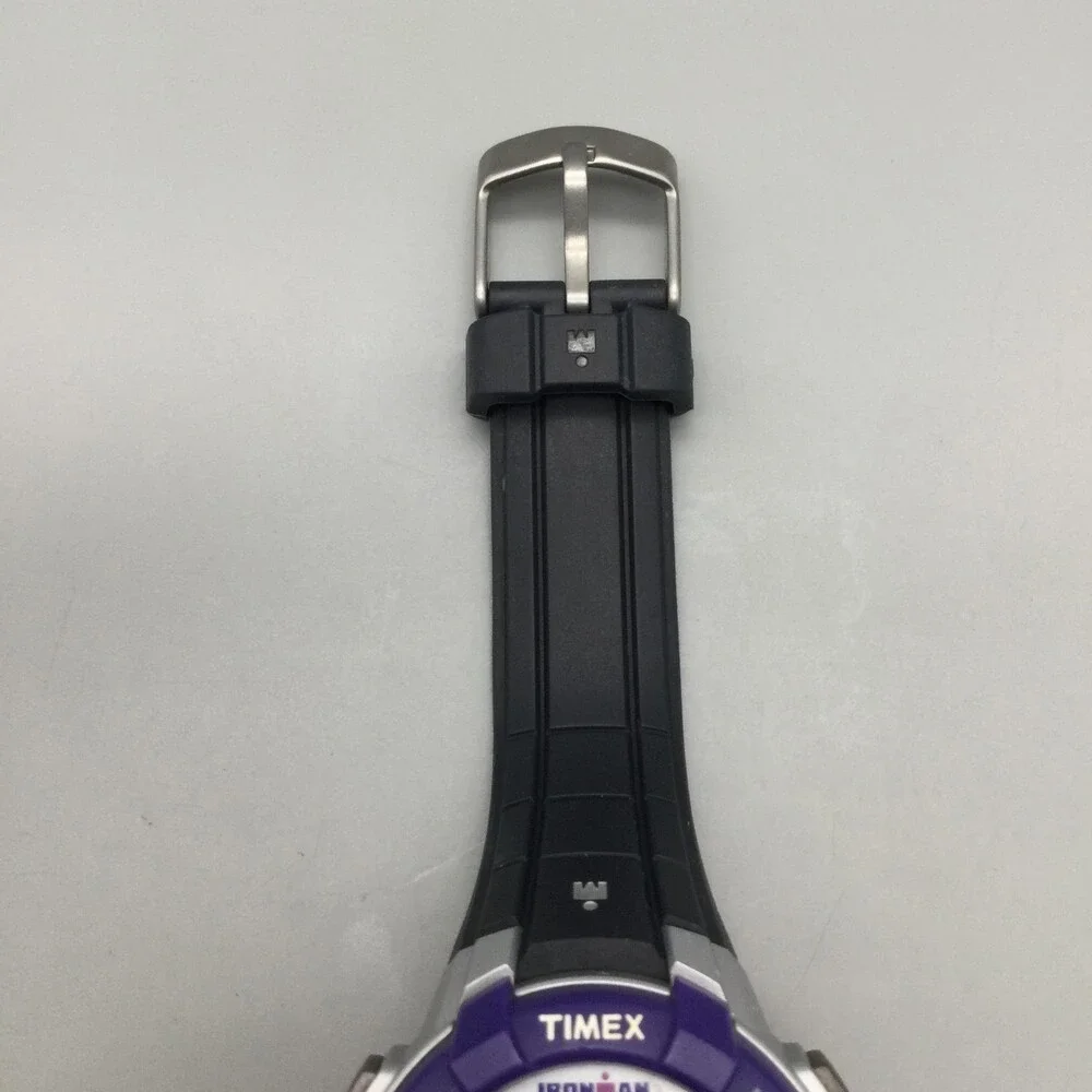 Timex Ironman Triathlon T5K812 Mens Digital Watch 41mm Black Purple